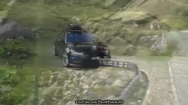 性能跑车海外实拍欣赏，奥迪RS6C