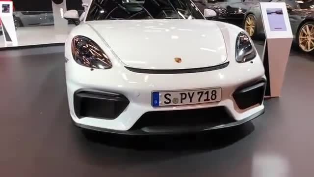 全新2020款保时捷718Spyder静态展示