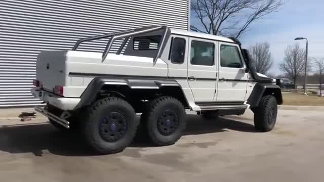 巴博斯6x6700gwagon这造型太酷