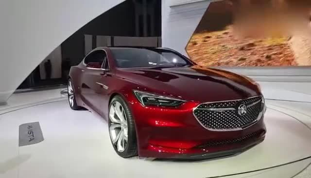 豪华GT跑车回归车展实拍别克Avista