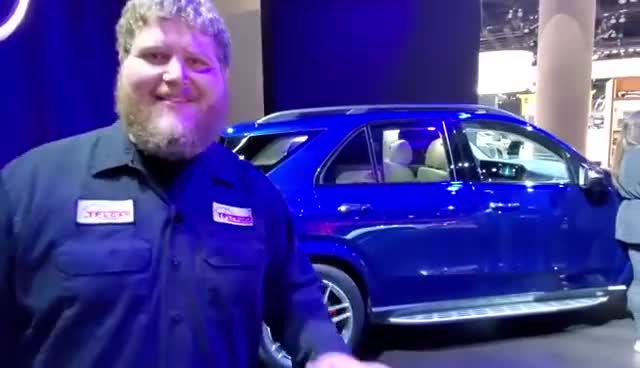 海外车展实拍欣赏，2020款奔驰AMG