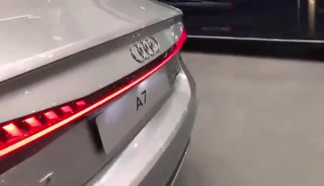 中东版奥迪A7到店实拍，外观及内