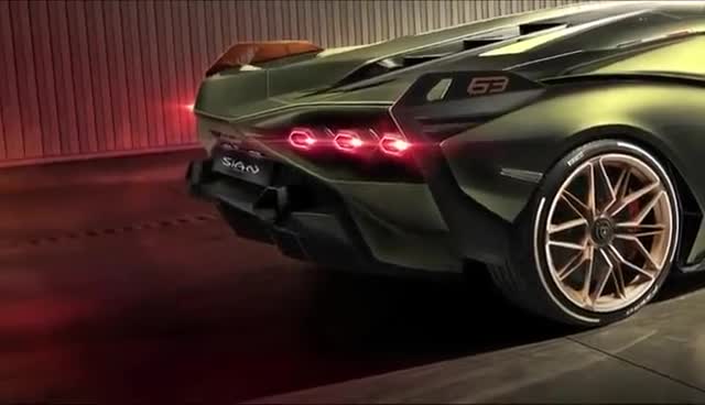 外观与细节，兰博基尼Sian官图展示
