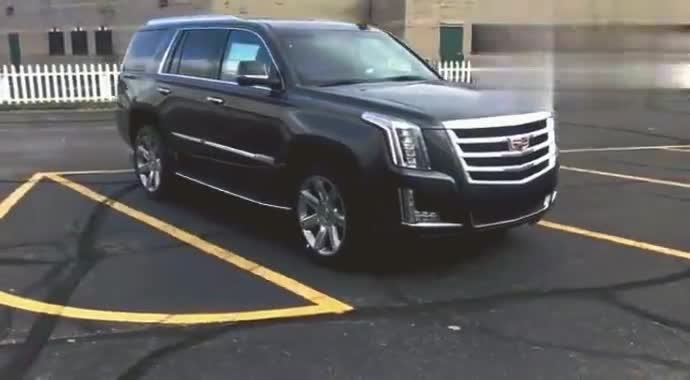 霸气赛过路虎揽胜，外观内饰实拍凯迪拉克凯雷德