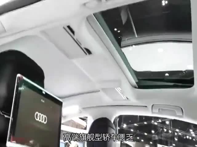 全新奥迪A8实车进店了，自适应悬架技术，网友：能否引入国内！