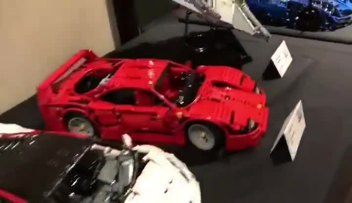 乐高MOC豪华“车展”你能认出几款