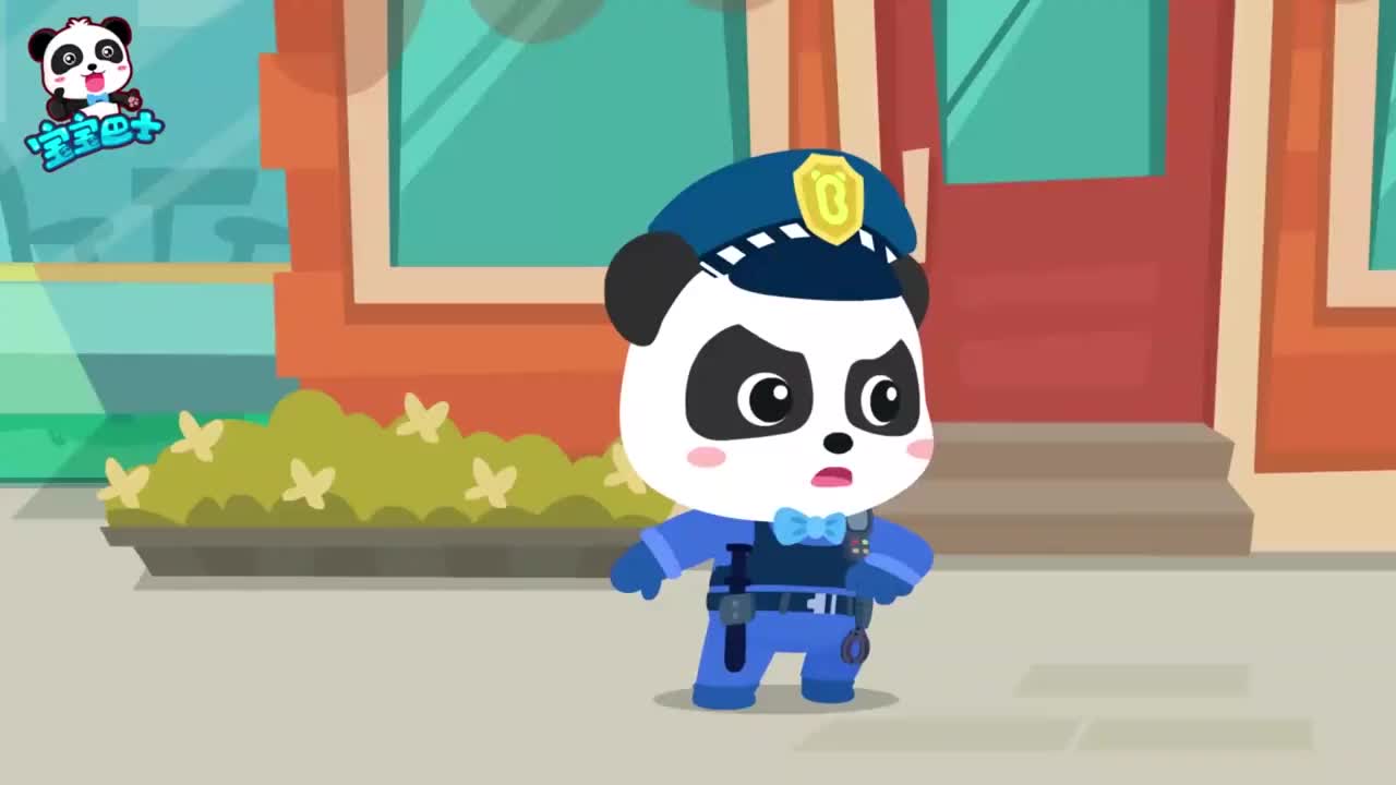 宝宝巴士巡逻警察帮找回走失的孩子