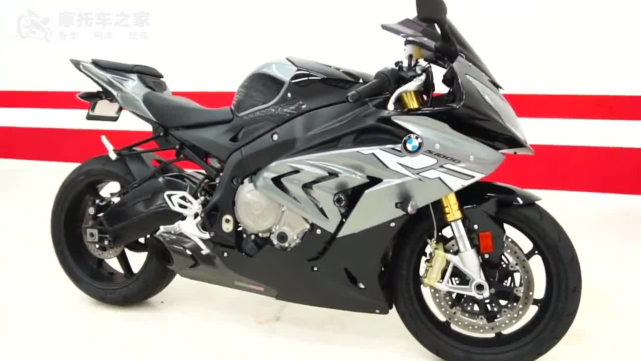 宝马高性能猛兽s1000rr细节实拍，车身设计太完美了
