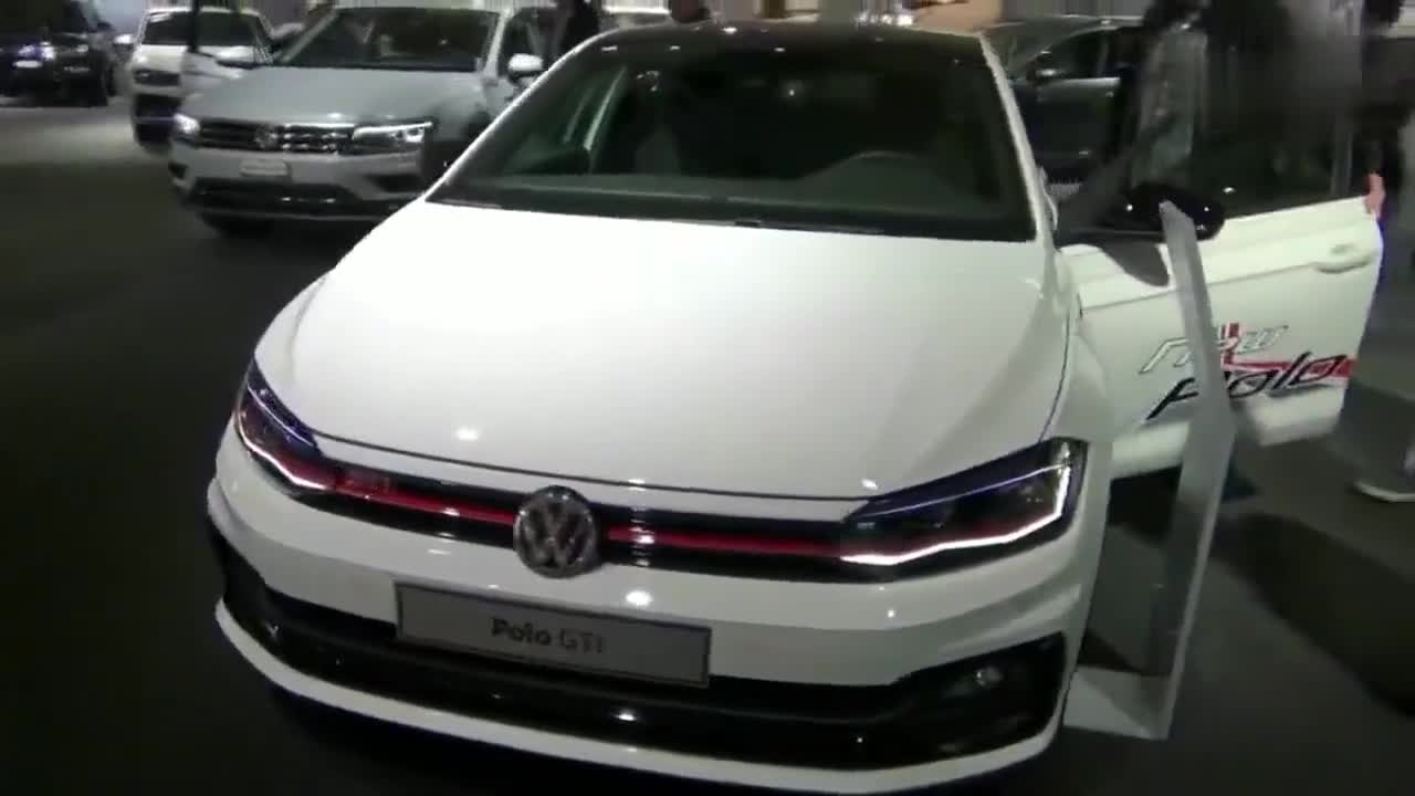 车展实拍2018款大众的外观和内饰