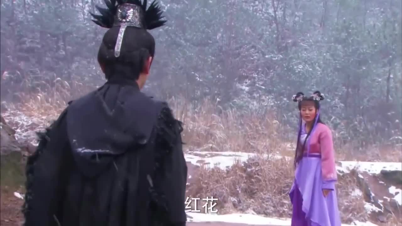 活佛济公乌金被红花的忠心护主所感动提示她去灵隐寺找道济