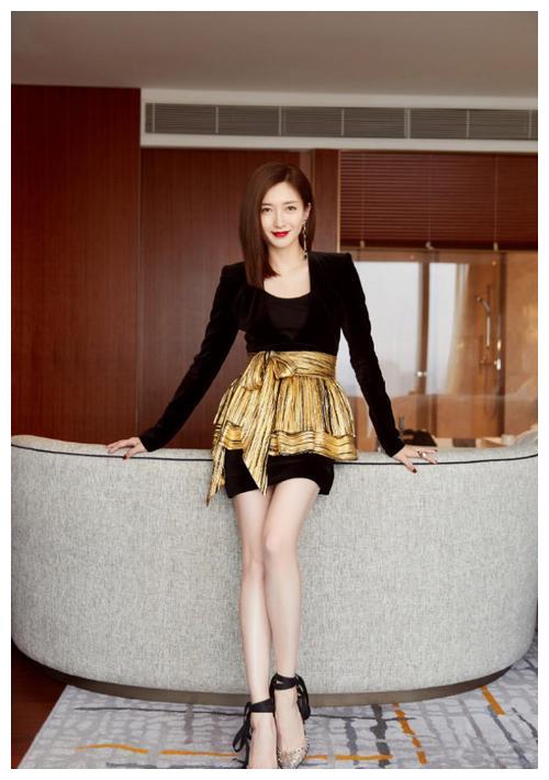 性感女星江疏影美照