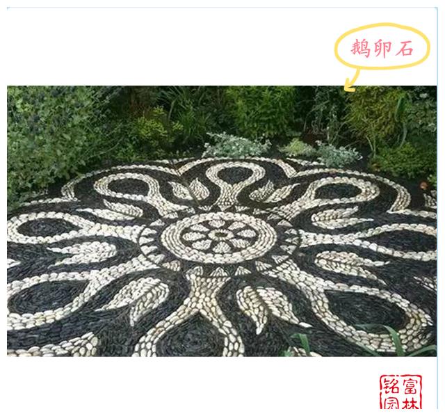 梅州鹅卵石批发庭院道路铺装方法鹅卵石景观鹅卵石铺路案例