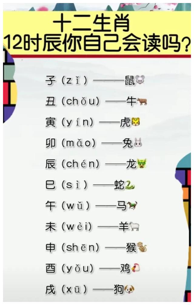十二生肖与时辰|十二生肖|时辰|读法_新浪新闻