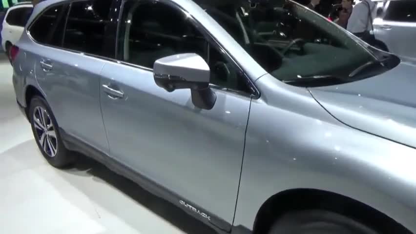 全新斯巴鲁傲虎亮相海外车展