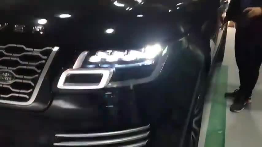 路虎揽胜老款疝气改新款全led大灯