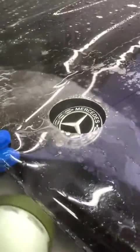 奔驰精细装饰透明车衣膜，豪车的