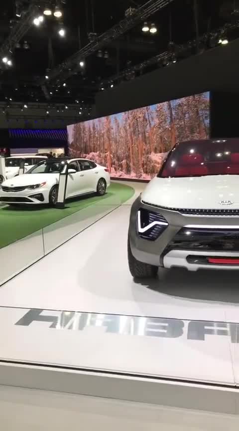 起亚的电动概念车，看着挺酷吧