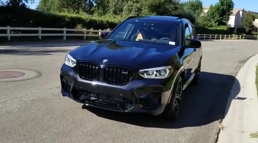 2020款宝马X3M，外观和内饰实拍