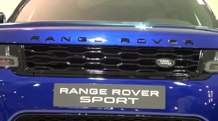 2020款路虎揽胜SportSVR，外观和内饰实拍