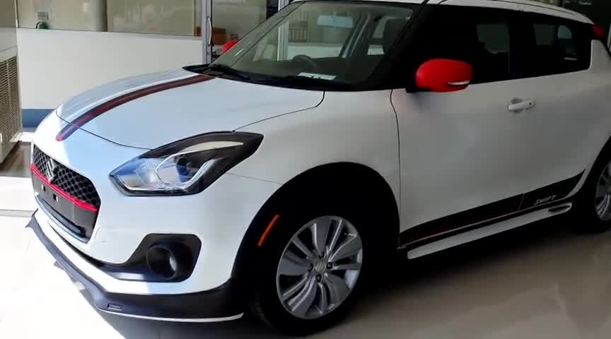 2020款铃木雨燕SwiftGLX，外观和内饰实拍