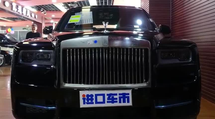 劳斯莱斯库里南全地形SUV工艺精湛