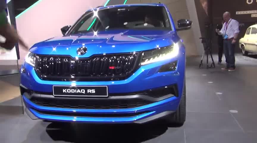 2020款斯柯达柯迪亚克RS4x4亮相，外观和内饰实拍