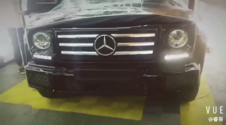 奔驰G500全车威固70玻璃膜