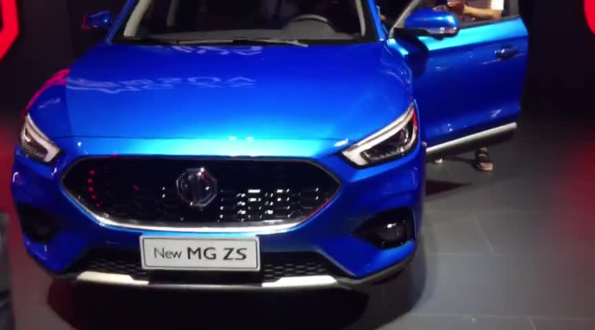 名爵新款ZS外观，外型更运动，设计更简洁