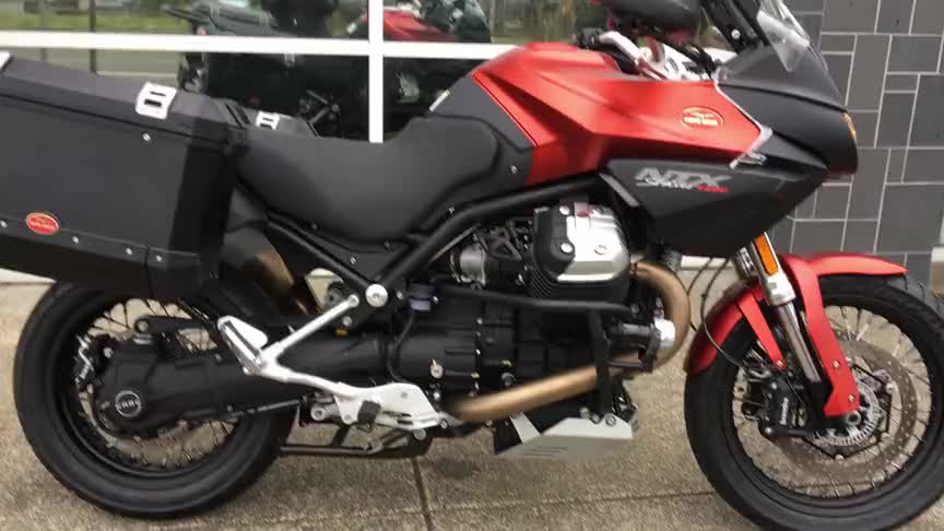 配32升大油箱!2016moto古驰stelvio1200ntx探险摩托车