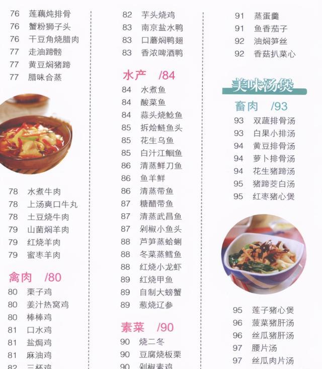 每天六个家常菜,荤素搭配不重样,一周家常菜菜谱,照着