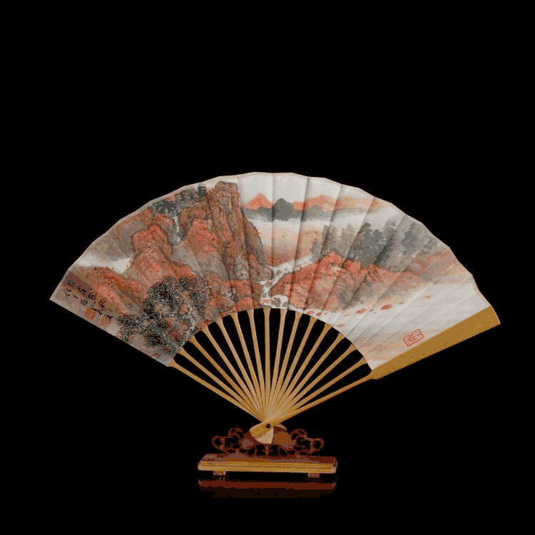 五绝《扇子四首》|扇子四首|五绝|飞云_新浪新闻