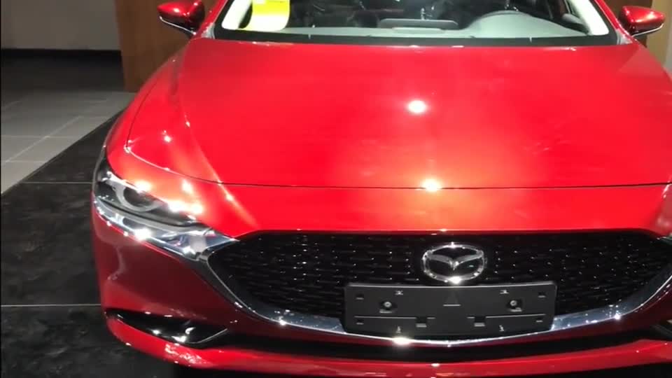 新款马自达3昂克赛拉，外观不输思域，你会喜欢这一款吗？