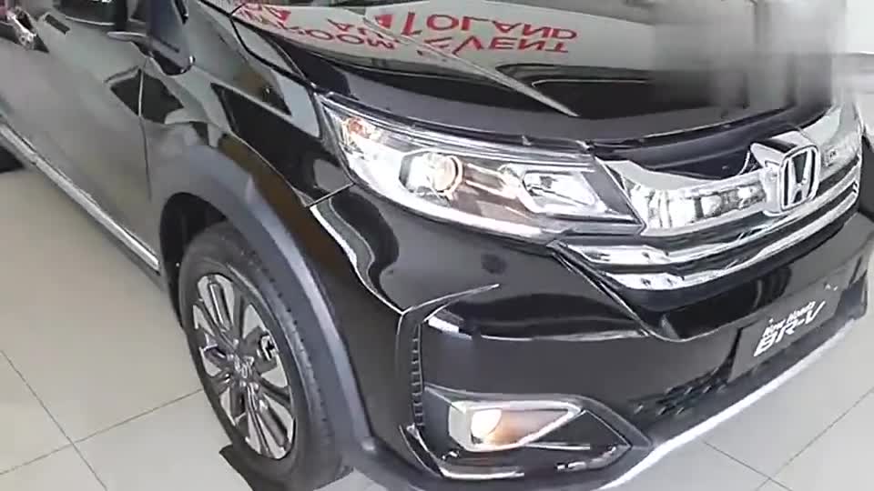 面包车与SUV的结合，实拍本田BR-V，七座布局，感觉怎样