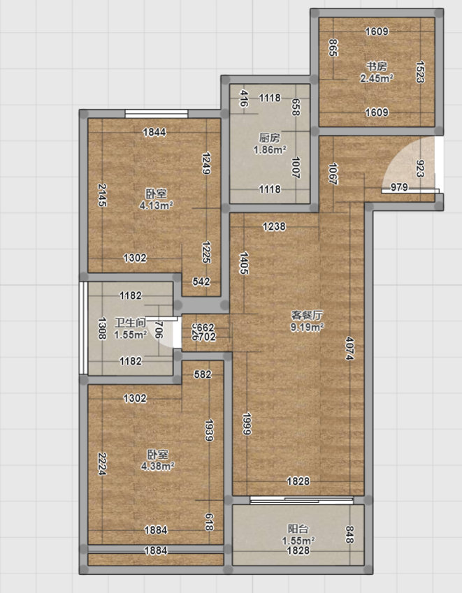 有过装修经验的就是不一样，他的第三套房装修结束了