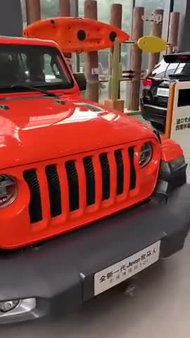 实拍全新一代JEEP牧马人