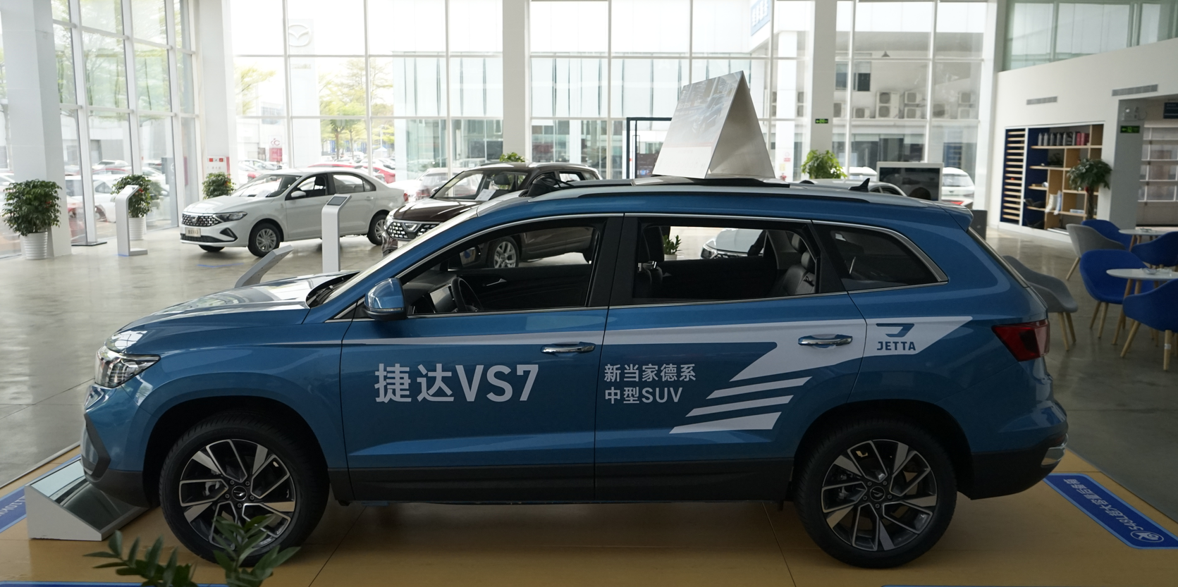 捷达suv新款vs7空间,捷达suv新款vs7配置 68万起售!中型suv捷达vs7正式上市