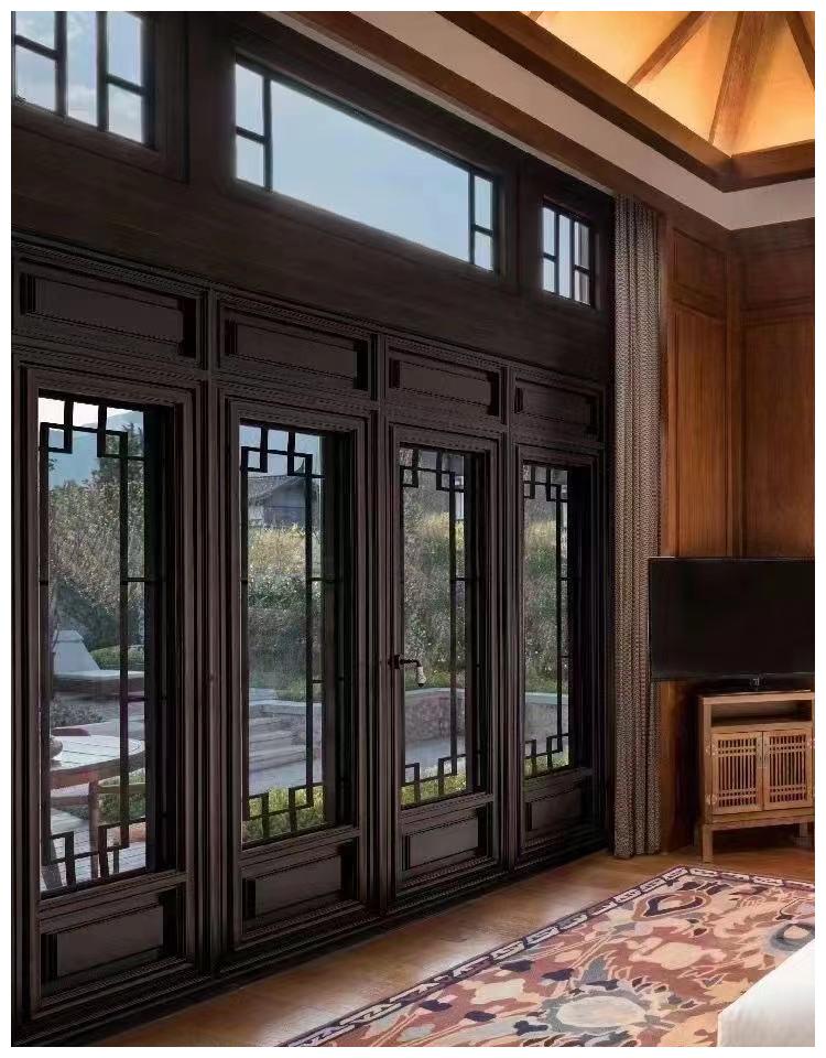中式铝合金门窗是代替木质门窗的最佳选择