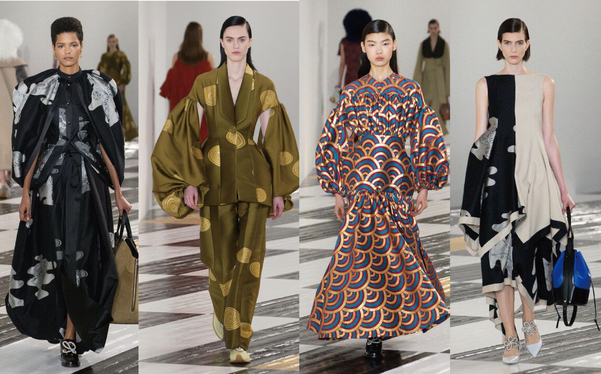 Loewe 2020秋冬系列-朴素与华丽兼容并收的时装乐园