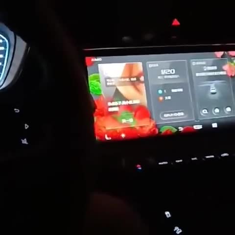 车主实拍：博越内饰展示