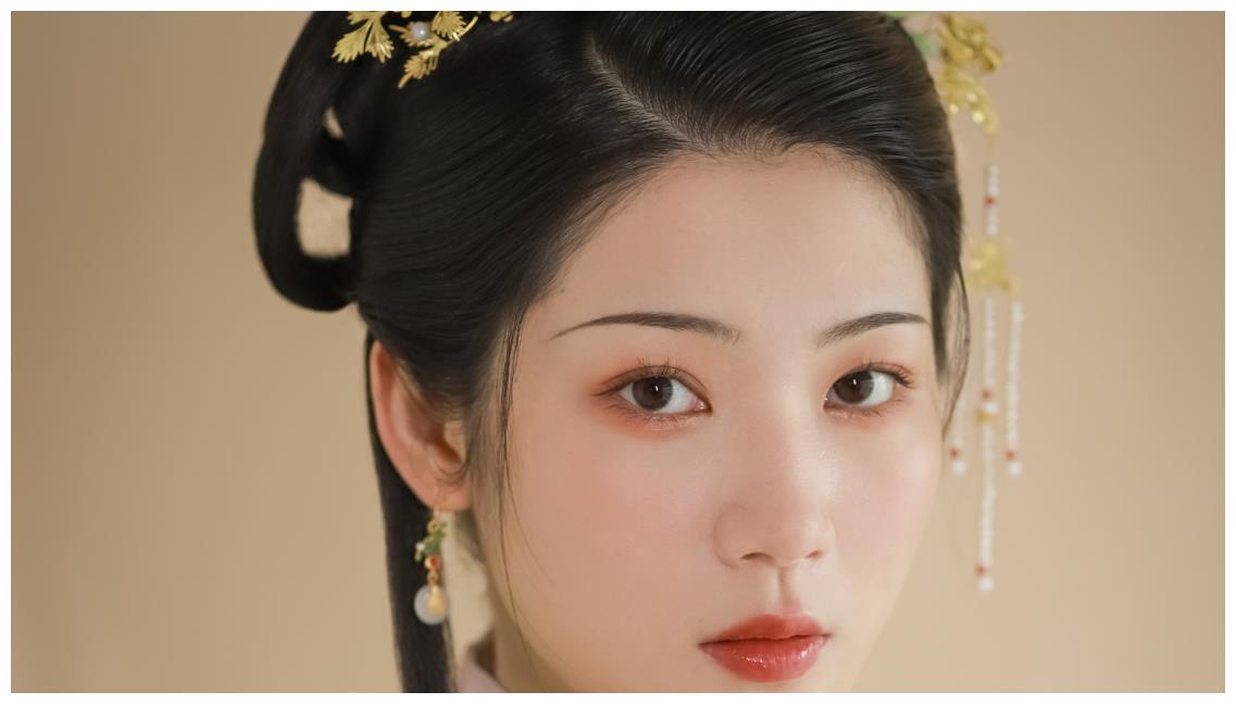 最美古典妆容远山如黛小重山现在的古装剧能学学吗
