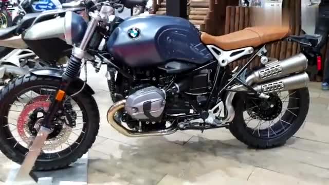 复古经典，实拍宝马RnineTScrambler，国内有售，肌肉感十足！