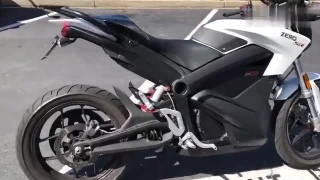 美国电摩ZEROSR实车展示，售价11990美元，看看值吗？