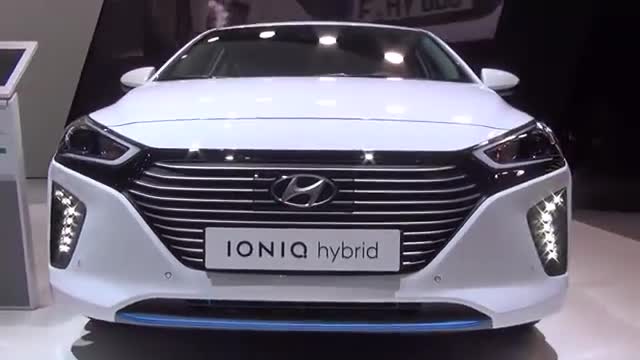 全新现代IONIQHybrid亮相车展，你觉得这台车怎么样