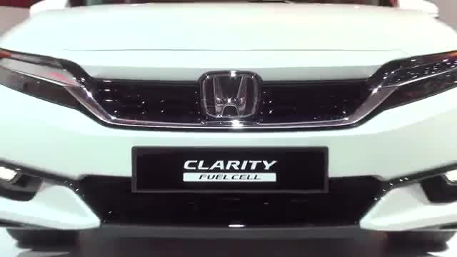 车展实拍全新本田Clarity，这台车你了解了才知道有多厉害