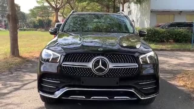 2020款奔驰GLE450高清实拍，这颜值和内饰，简直不要太心动