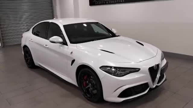 2019款阿尔法罗密欧Giulia高清实拍，看到外观和内饰，我心动了