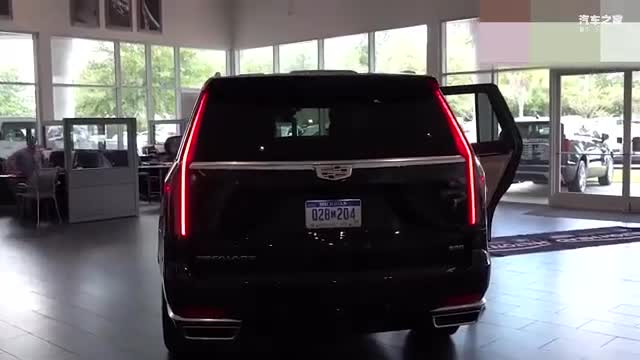 2021款凯迪拉克凯雷德抢先实拍，近距离了解外观内饰，太霸气了！