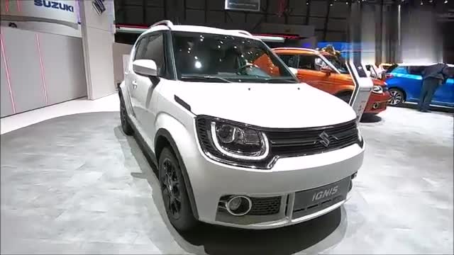 车展实拍铃木小型SUV,短小精悍,适