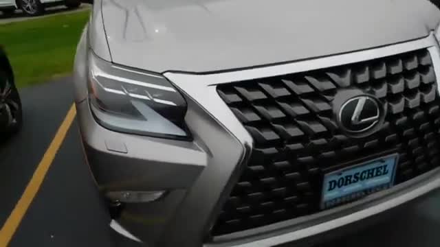 2021款雷克萨斯GX460实拍，实车太帅气了，打开后备箱不要太喜欢