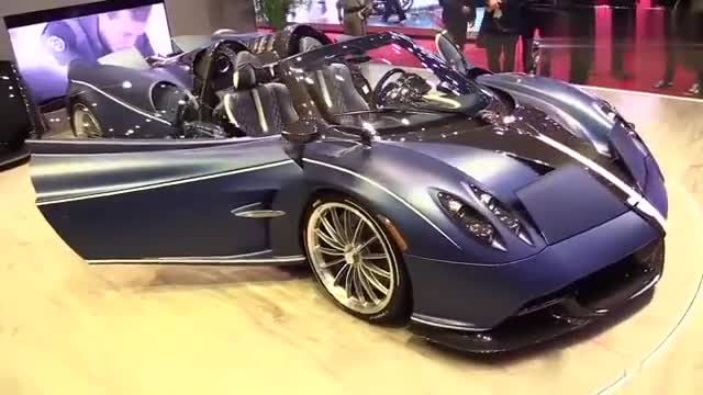 2019年日内瓦车展，全新Pagani Huayra跑车